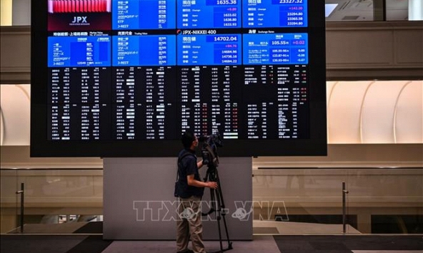 Chứng khoán châu Á diễn biến trái chiều trong phiên chiều 17/5