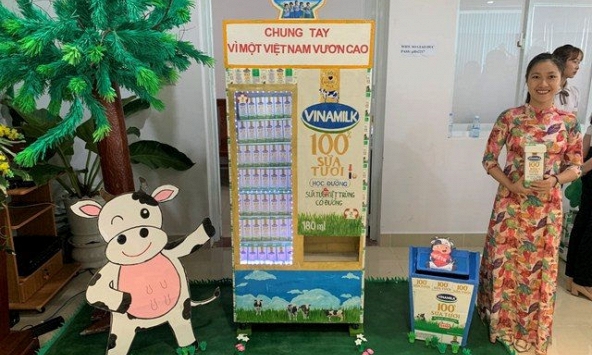 4 năm sữa học đường đồng hành với học sinh Bến Tre nay đã thu 'trái ngọt'