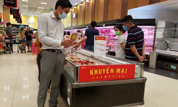 Giá thực phẩm không có nhiều biến động