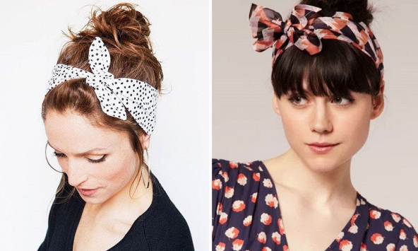 7 mẹo buộc tóc với khăn lụa cho ngày tóc rối, bạn đã thử chưa?