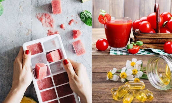 Mẹo làm đẹp đơn giản giúp sáng da, chống lão hóa từ đá lạnh