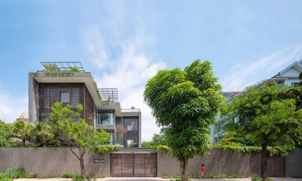 Nhà đẹp hình khối rộng 630m2 tại Ninh Bình 