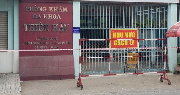 2 vợ chồng ở quận Tân Phú nhiễm COVID-19