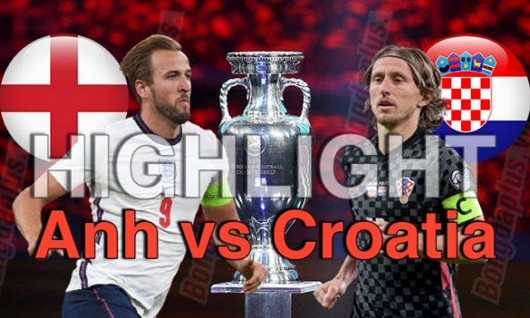 Highlight Anh vs Croatia, bảng D Euro 2021 