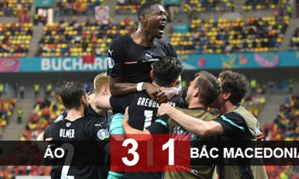 Đẳng cấp Alaba giúp Áo mang về chiến thắng lịch sử