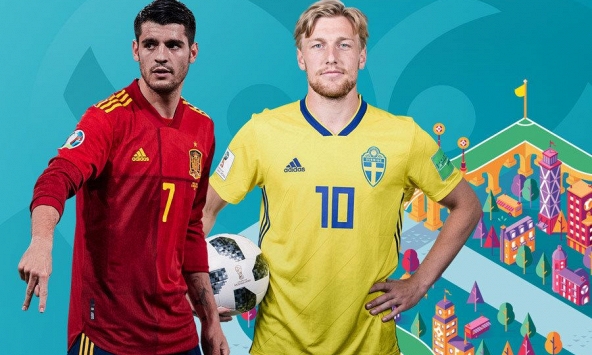 Lịch thi đấu bóng đá hôm nay 14/6/2021: Tây Ban Nha vs Thụy Điển