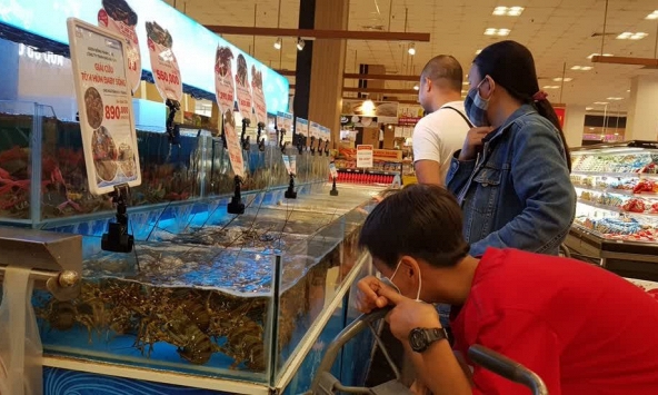 Nguồn cung hạn chế, giá tôm hùm cao gấp đôi so với cùng kỳ năm ngoái