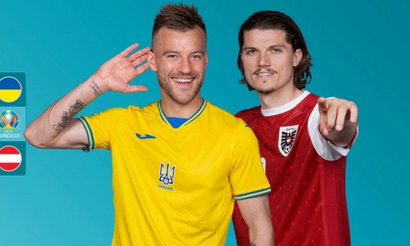 Link xem trực tiếp Ukraine vs Áo, 23h ngày 21/6