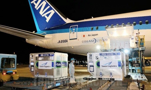 Nhật tiếp tục viện trợ khoảng 1 triệu liều vaccine COVID-19 cho Việt Nam