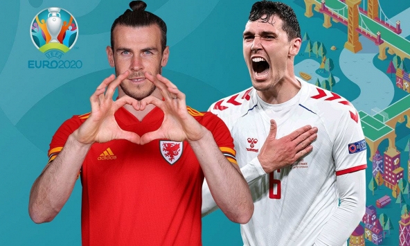Link xem trực tiếp Xứ Wales vs Đan Mạch, vòng 1/8, lúc 23h ngày 26/6