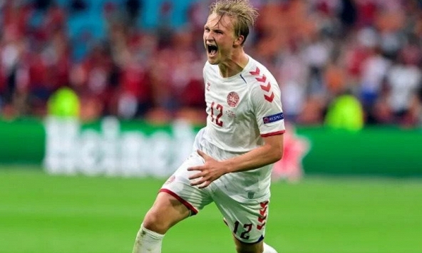 Vượt qua xứ Wales với tỉ số 4 - 0, Đan Mạch thẳng tiến vào tứ kết