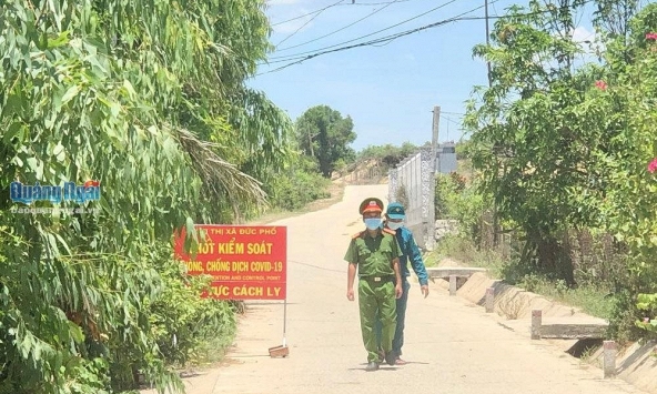 Giãn cách xã hội toàn TP Quảng Ngãi từ 0h ngày 29/6