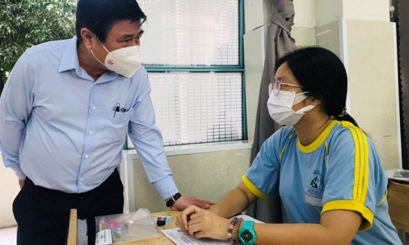 TP.HCM: 3 điểm thi có thí sinh dương tính với COVID-19