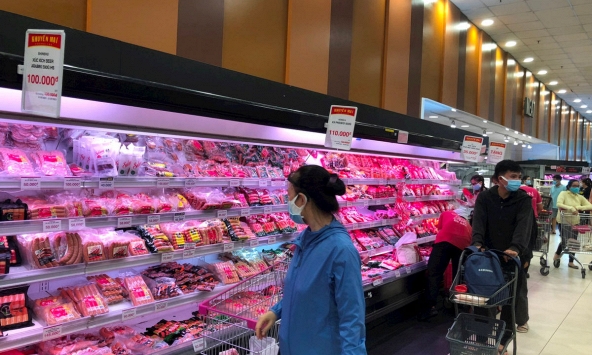 Hàng hóa dồi dào, giá ổn định trong những ngày đầu giãn cách