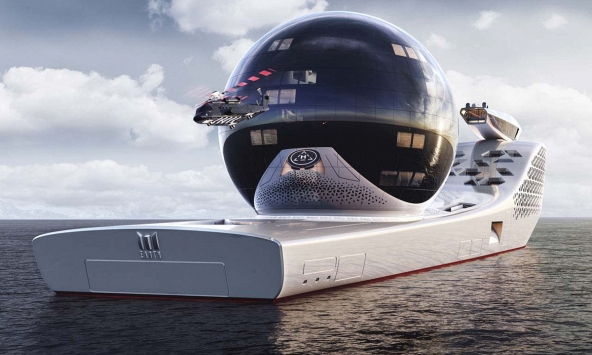 Siêu du thuyền chạy bằng năng lượng hạt nhân giá 700 triệu USD