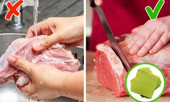 5 loại thực phẩm nên và không nên rửa trước khi nấu