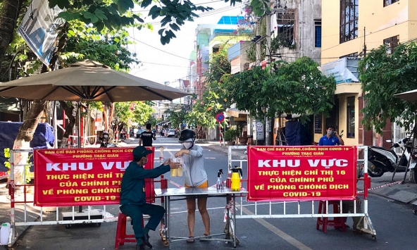 Đà Nẵng tạm dừng hoạt động shipper, thể dục, không được tập trung quá 2 người từ 12h ngày 22/7