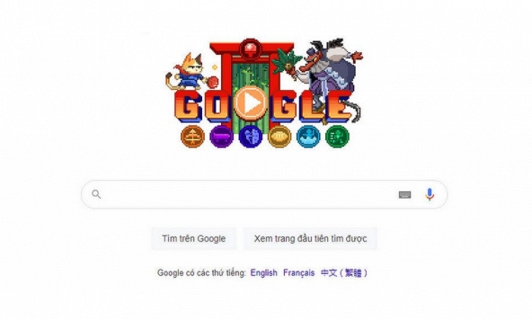 Trải nghiệm mini game chào mừng thế vận hội Olympic Tokyo 2020 của Google