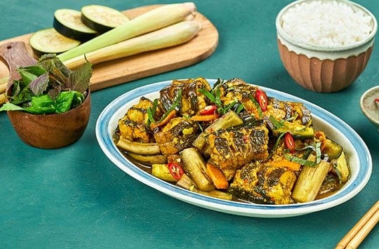 Món ngon mỗi ngày: Cách làm món lươn kho cà tím
