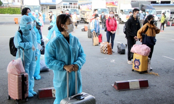 TP.HCM tiếp tục hỗ trợ hồi hương cho 1.500 người