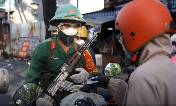 Gần 30.000 quân tham gia phòng, chống COVID-19 ở TP.HCM