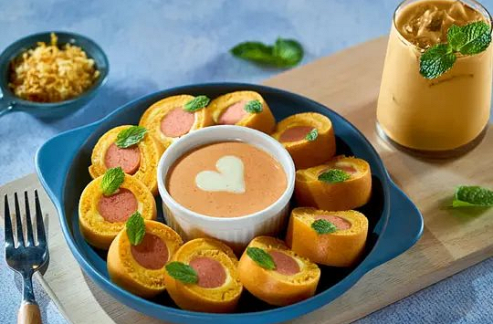 Món ngon mỗi ngày: Bánh pancake sushi