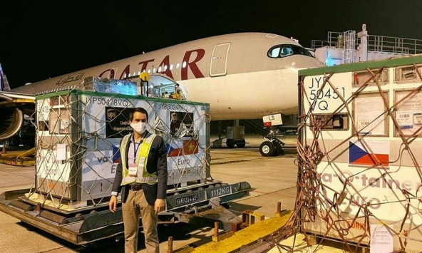 Bộ Y tế tiếp nhận hơn 250.000 liều vaccine COVID-19 do Chính phủ Cộng hòa Séc tài trợ