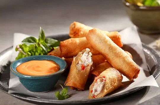 Món ngon mỗi ngày: Chả giò cá chẽm
