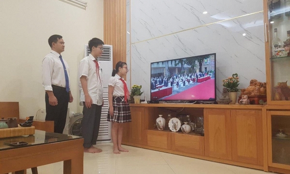 Ngày khai giảng online không quên