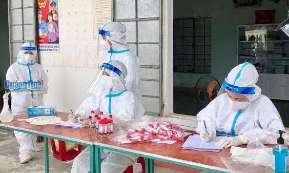 Quảng Ngãi thêm ổ dịch mới ở khu công nghiệp