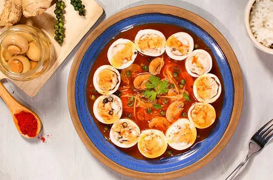 Món ngon mỗi ngày: Mực nhồi tôm xốt tiêu xanh

