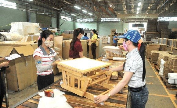 Xuất khẩu đồ gỗ của Việt Nam ghi nhận đợt sụt giảm mạnh