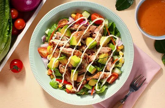 Món ngon mỗi ngày: Salad gà nướng
