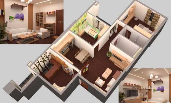 Nhà chung cư nên chọn hướng ban công hay cửa ra vào làm hướng chính?