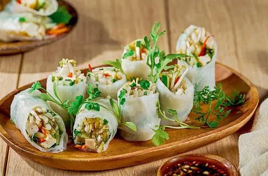Món ngon mỗi ngày: Phở cuốn chả chiên
