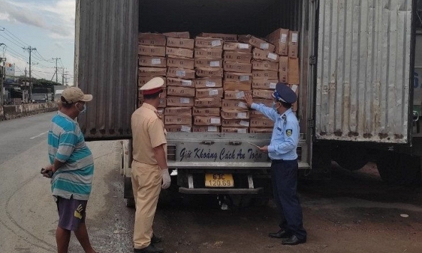 Tiền Giang thu giữ 5 tấn cá nục Trung Quốc