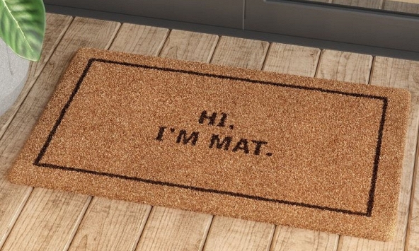 Chọn màu thảm chùi chân để hóa giải phong thủy xấu cho cửa chính