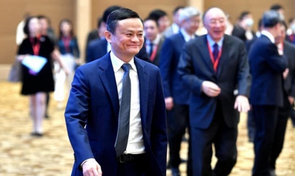 Cổ phiếu Alibaba tăng 7% sau khi Jack Ma xuất hiện ở châu Âu