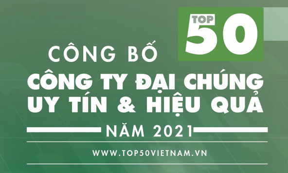 Sắp công bố Top 50 Công ty Đại chúng uy tín và hiệu quả (VIX50)