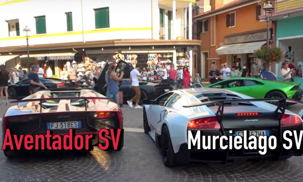 Lamborghini Murcielago SV đọ pô Aventador SV, âm thanh nào hay hơn?