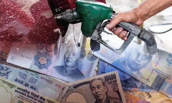 Chi phí nhiên liệu tăng cao gây áp lực lên tiền tệ châu Á