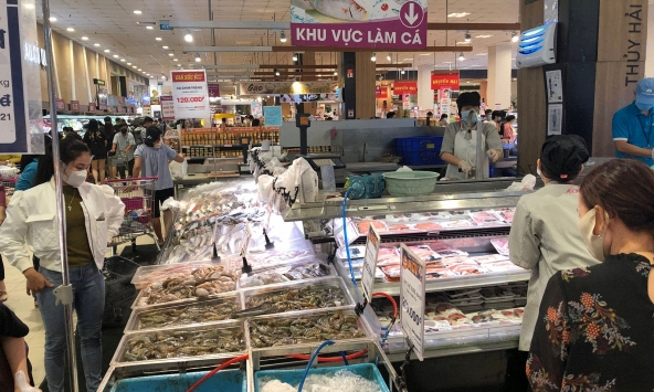 Ghẹ sữa tươi vào mùa giá 50.000 đồng/kg