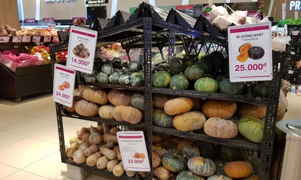 Bí đỏ rớt giá chỉ còn 1.000 – 6.000 đồng/kg tại một số địa phương