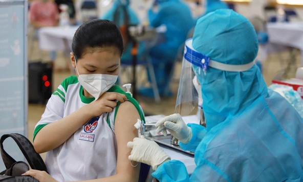 TP.HCM tiêm vaccine đợt 2 cho trẻ từ 12-17 tuổi từ ngày 22/11