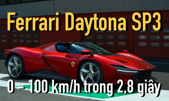 Ngắm siêu xe Ferrari Daytona SP3 giá 2,3 triệu USD
