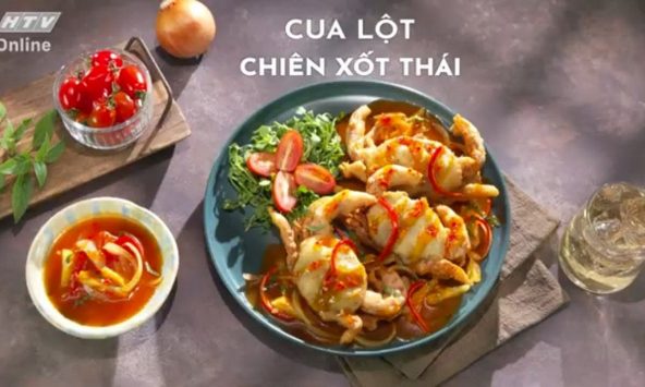 Món ngon mỗi ngày: Cua lột chiên xốt Thái
