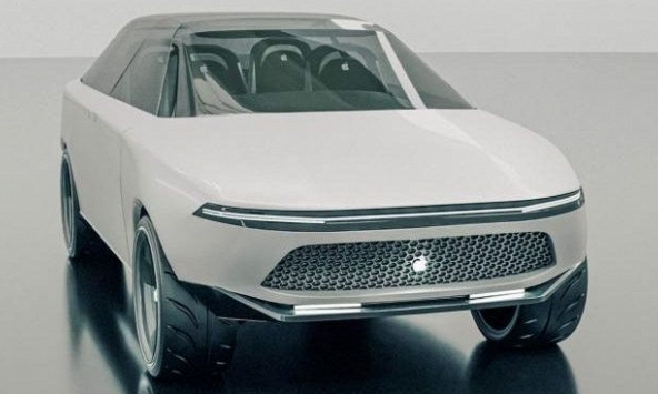 Xuất hiện ảnh xe điện Apple Car dựa trên các bằng sáng chế