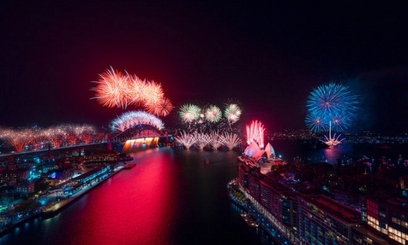 Australia đón năm mới 2022 bằng màn pháo hoa hoành tráng