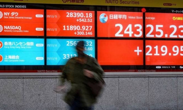 Thị trường chứng khoán châu Á - Thái Bình Dương lao dốc