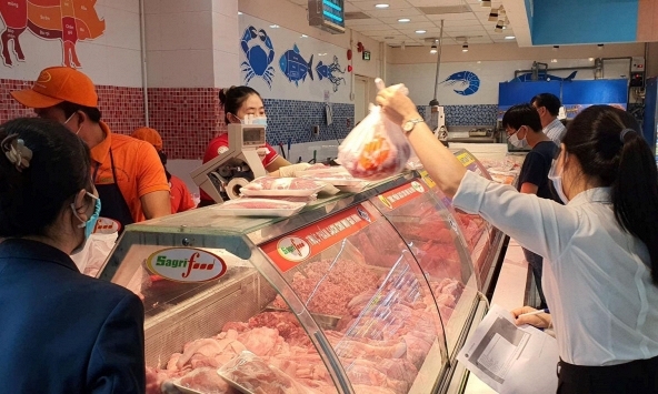 Giá thịt heo chưa có nhiều biến động